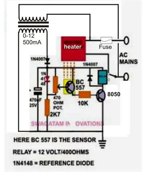 如何构建一个低成本的温度控制器吗?简单的电路主意DIY温度控制器