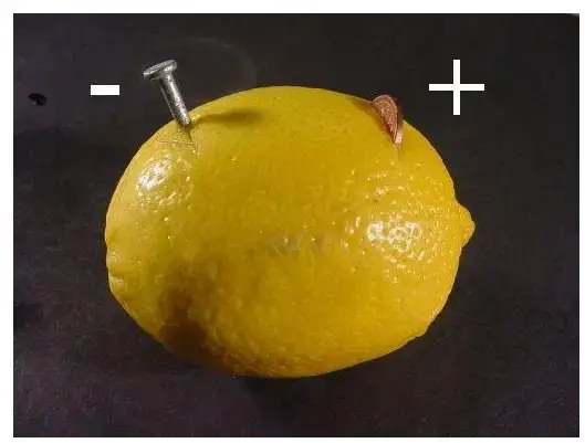 如何让电流从一个柠檬吗?从柠檬发电